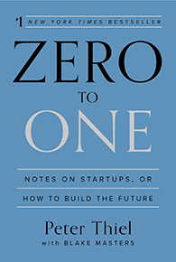 صفر به یک در بهترین کتاب‌های کسب و کار